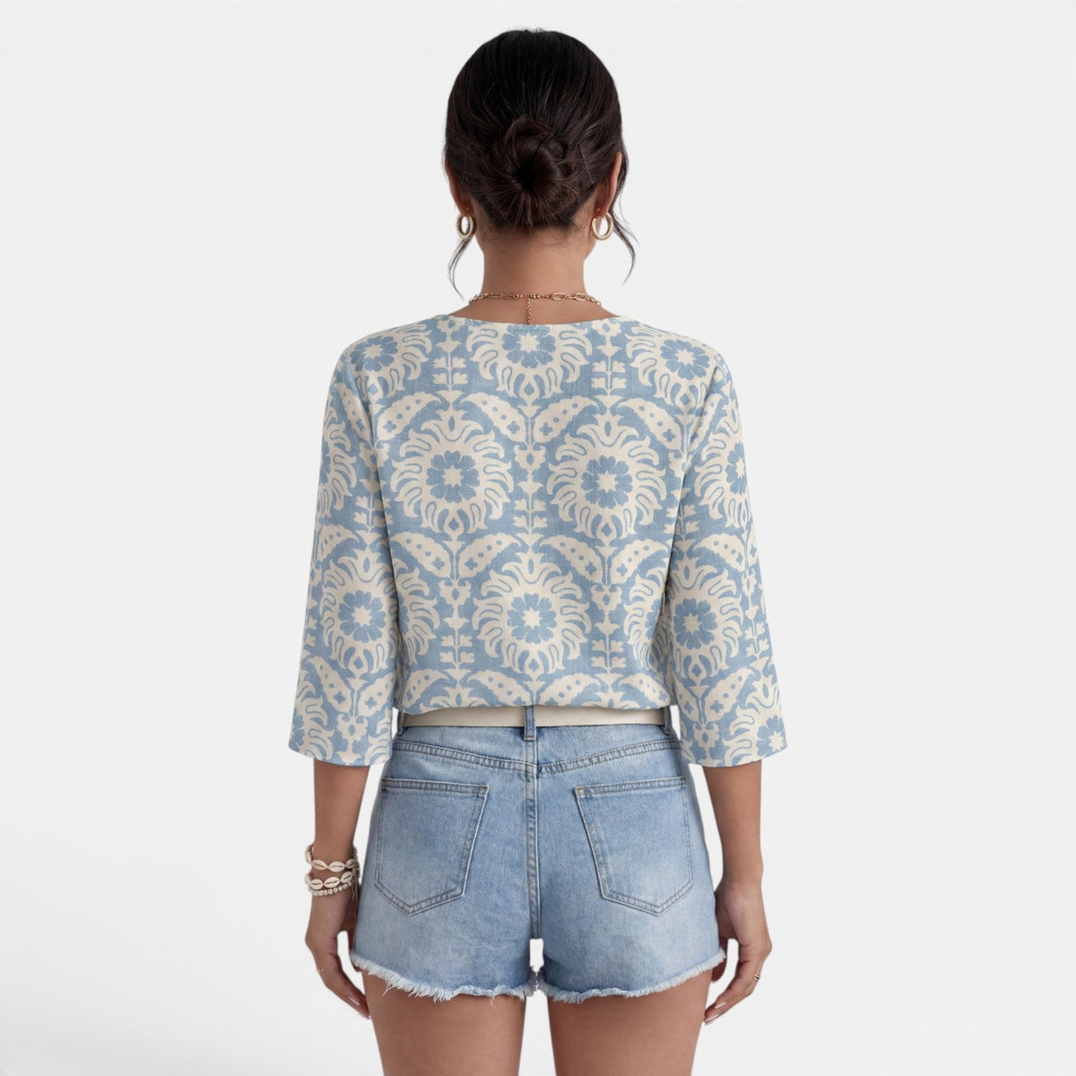 Blusa Boho Mujer Floral