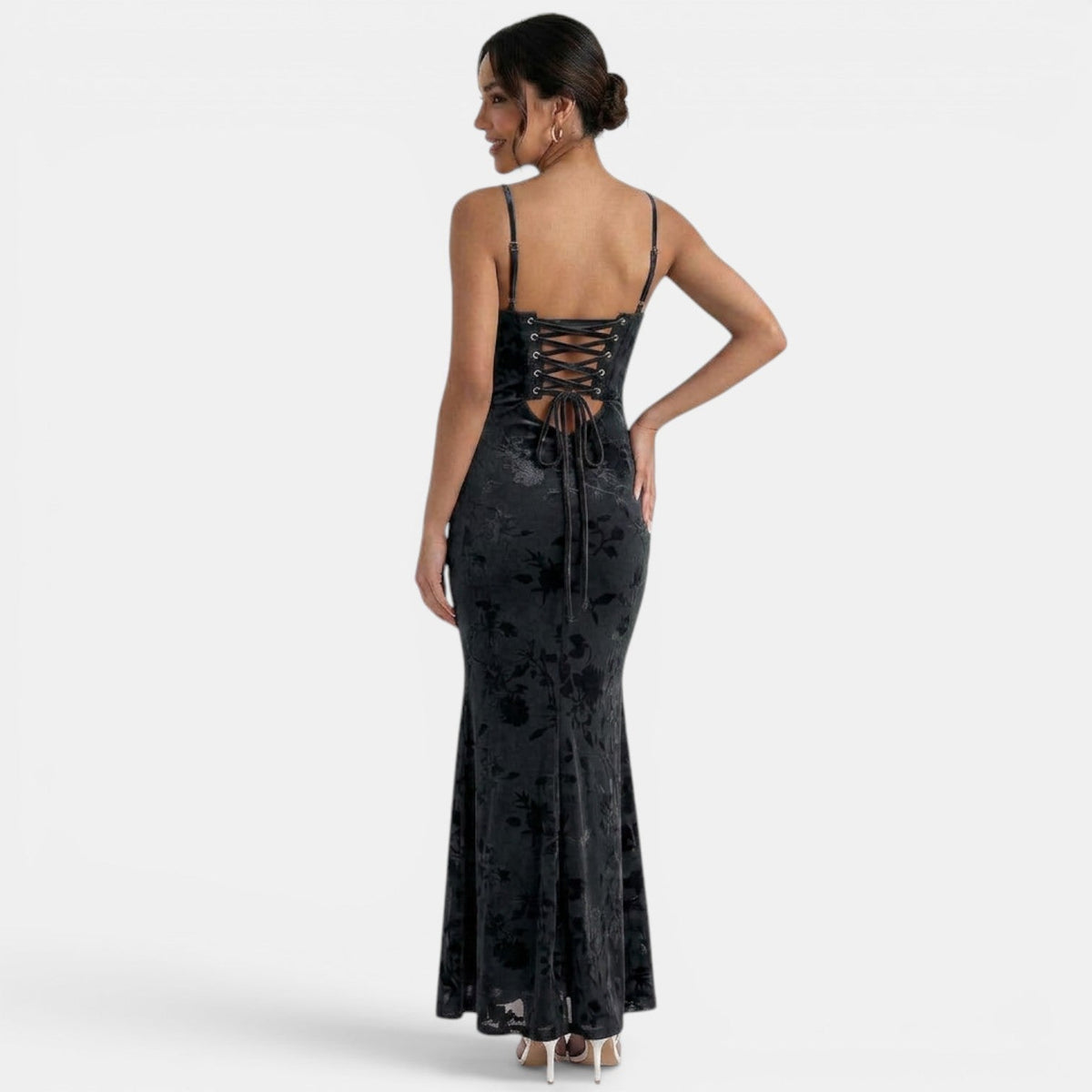 Vestido Largo Floral Mujer