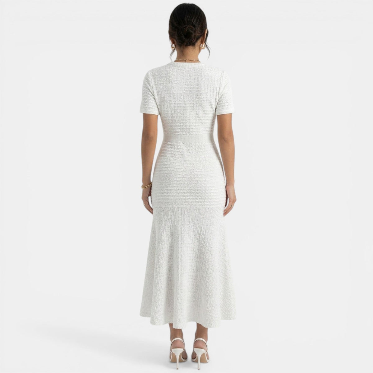 Vestido Midi Elegante Mujer