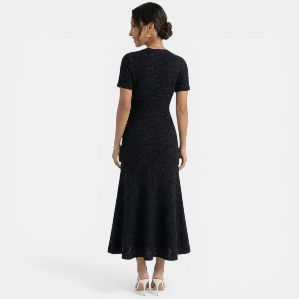 Vestido Midi Elegante Mujer