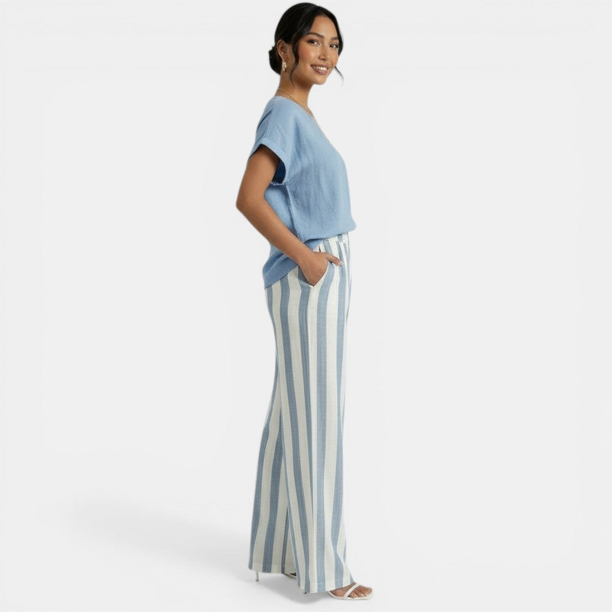 Conjunto Mujer Lino Verano