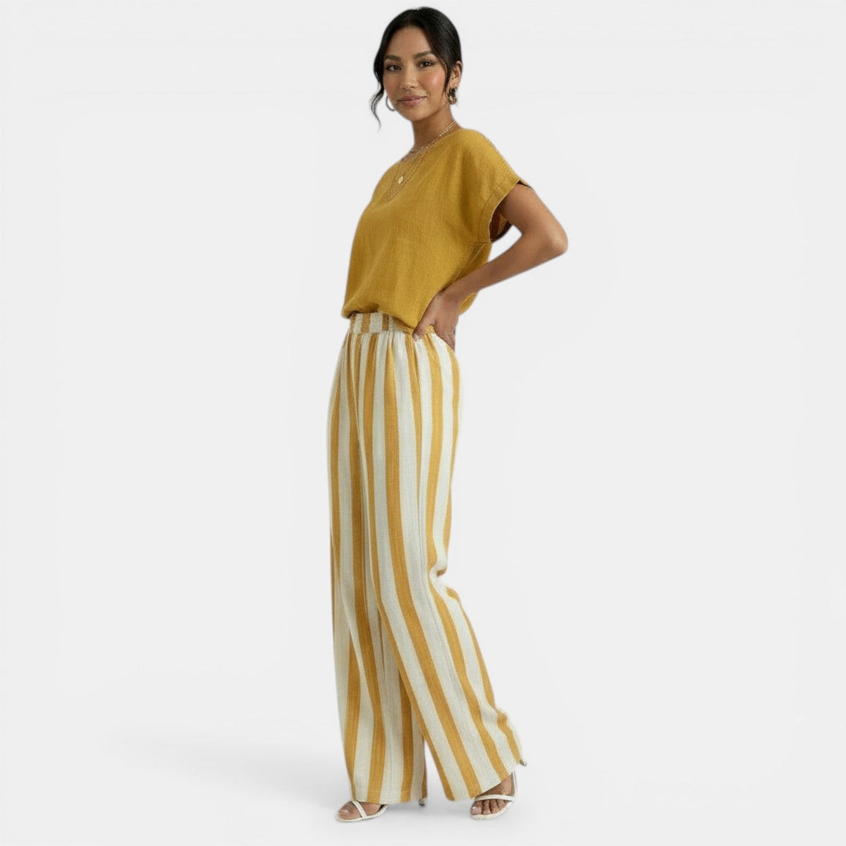 Conjunto Mujer Lino Verano