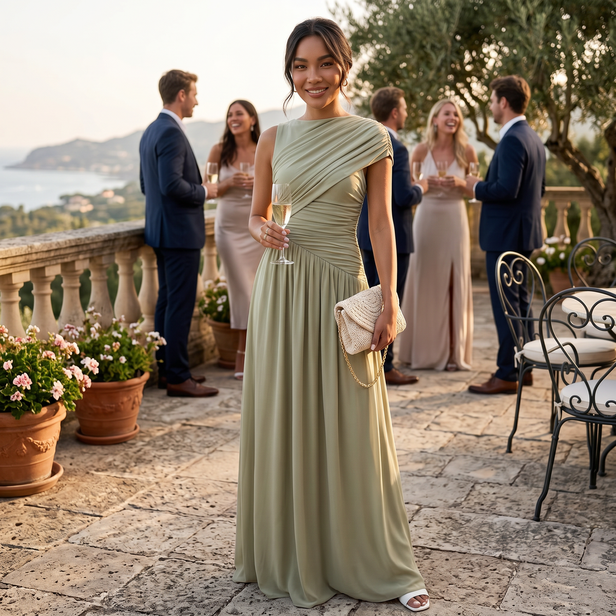 Vestido Invitada Boda Verde