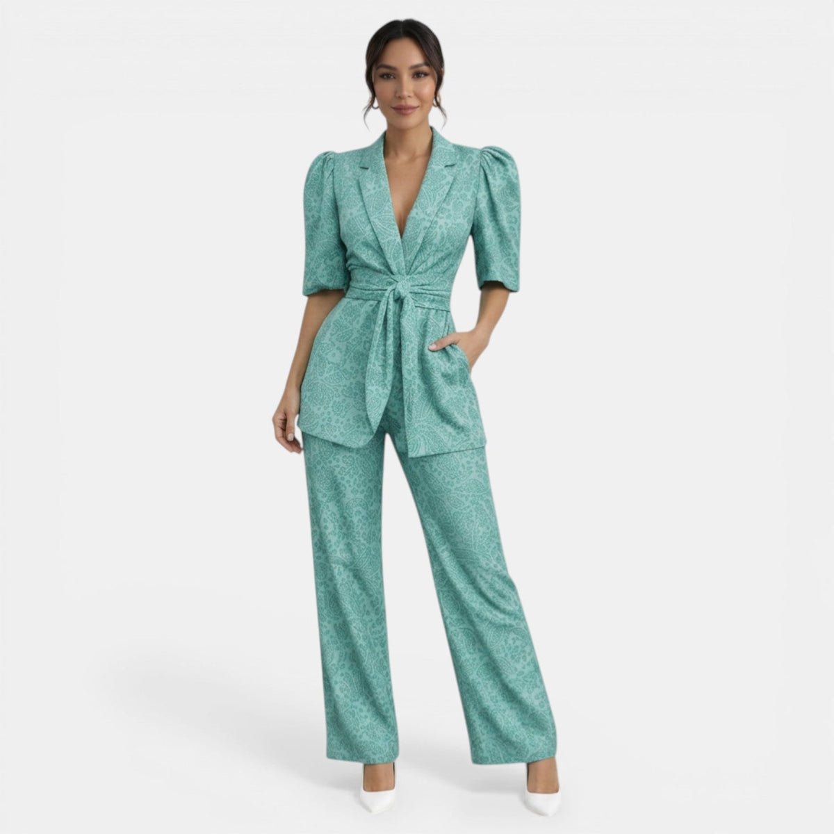 Conjunto Mujer Dos Piezas Elegante