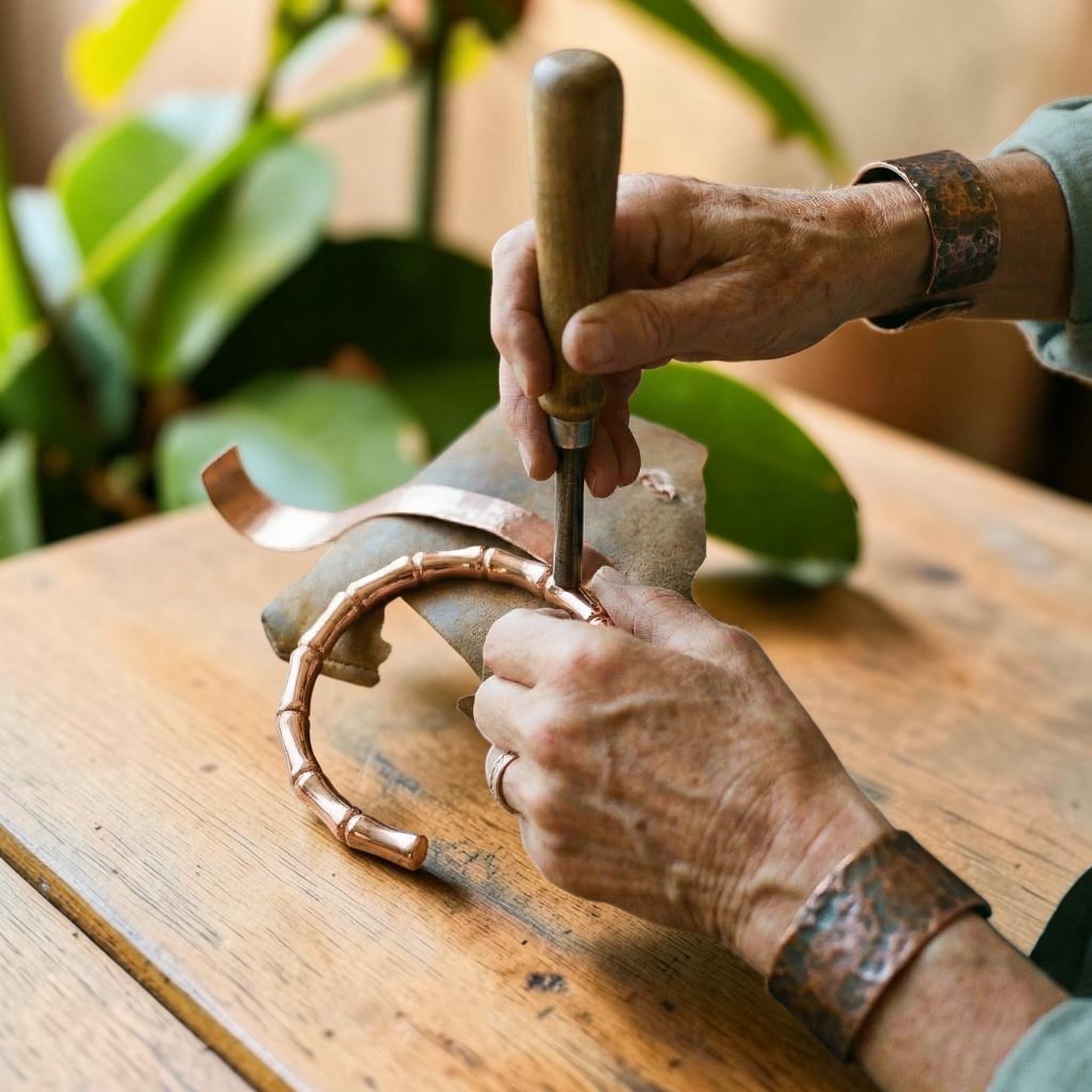 Pulsera Arboleda de Cobre