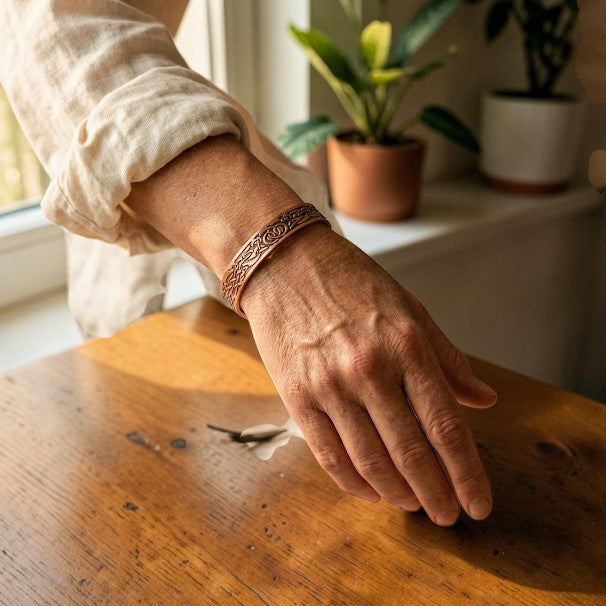 Pulsera Musgo de Cobre