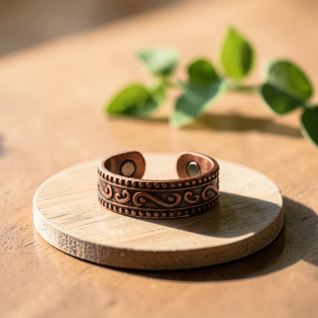 Anillo Helecho de Cobre