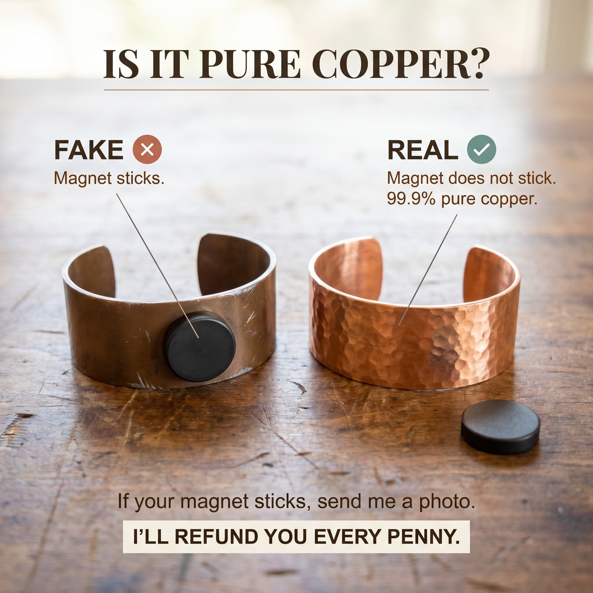 Pulsera Lago de Cobre