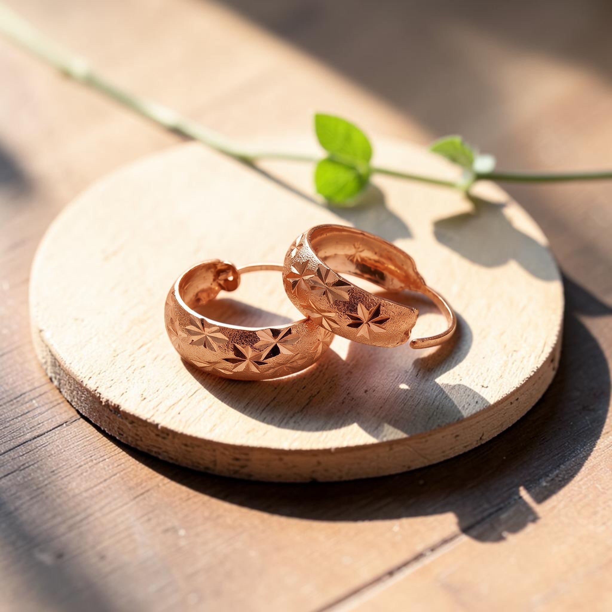 Pendientes Rocio de Cobre