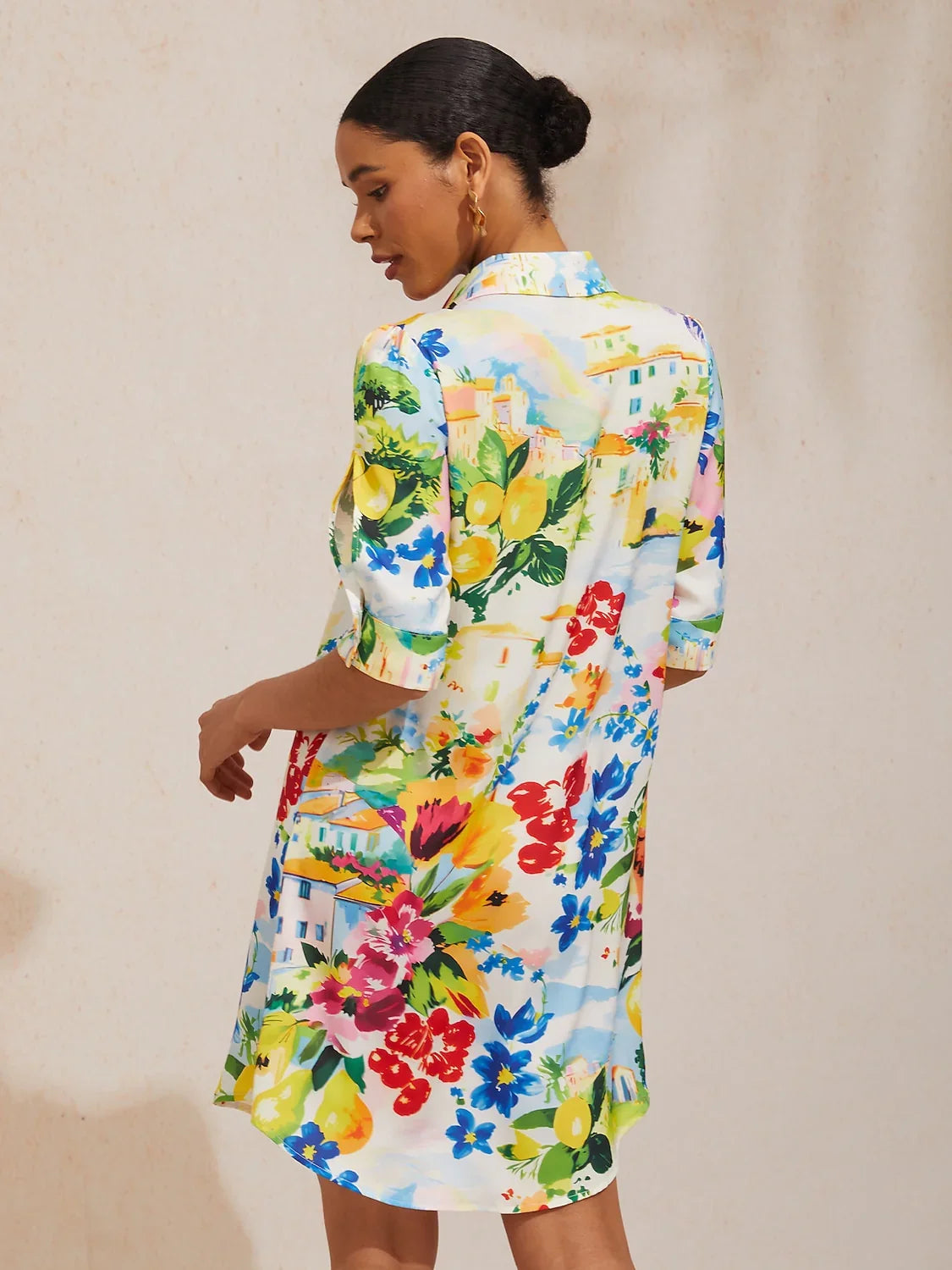 Santorini | Vestido Camisero Midi