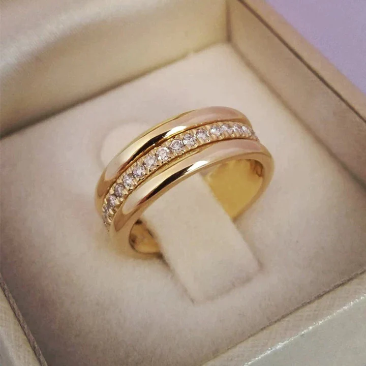 Anillo Vintage con Circonia