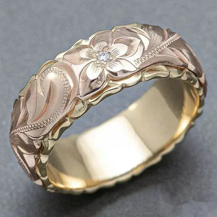 Anillo Oro "Rose Antique"