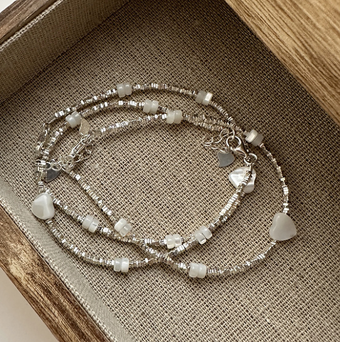 Pulseras Vintage Clásicas con Perlas