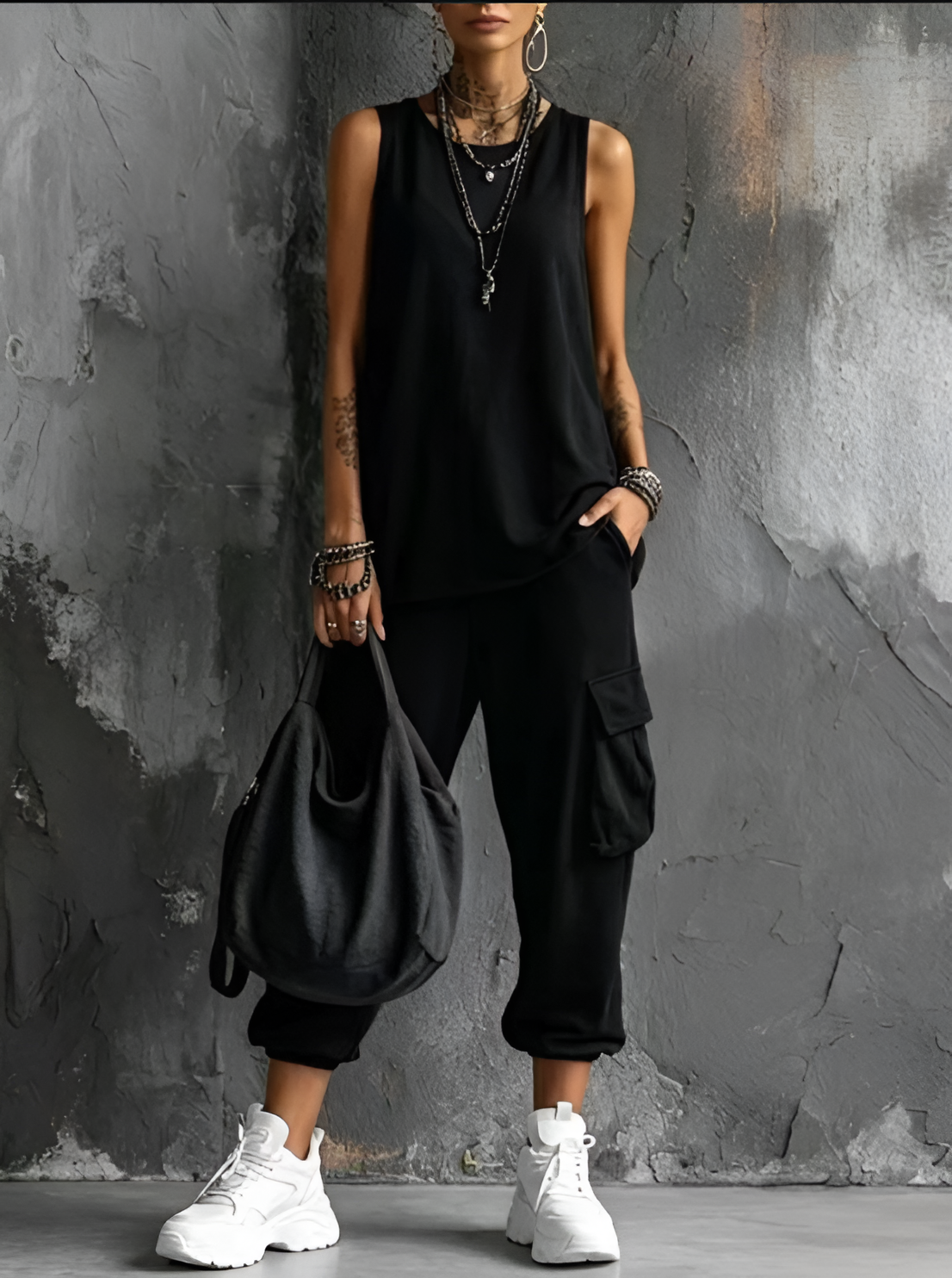 Paula | Conjunto Utility con Bolsillos