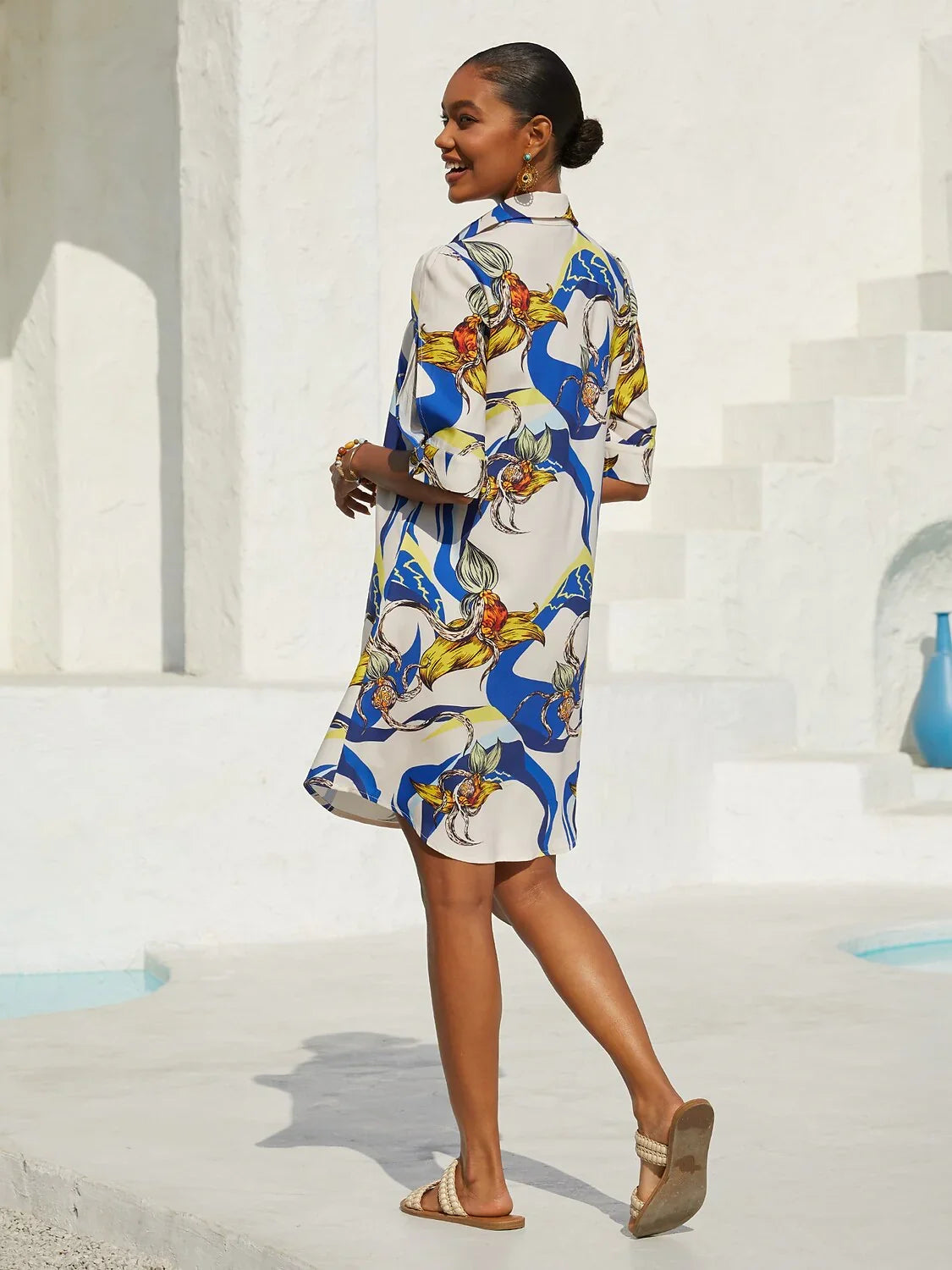 Santorini | Vestido Camisero Midi