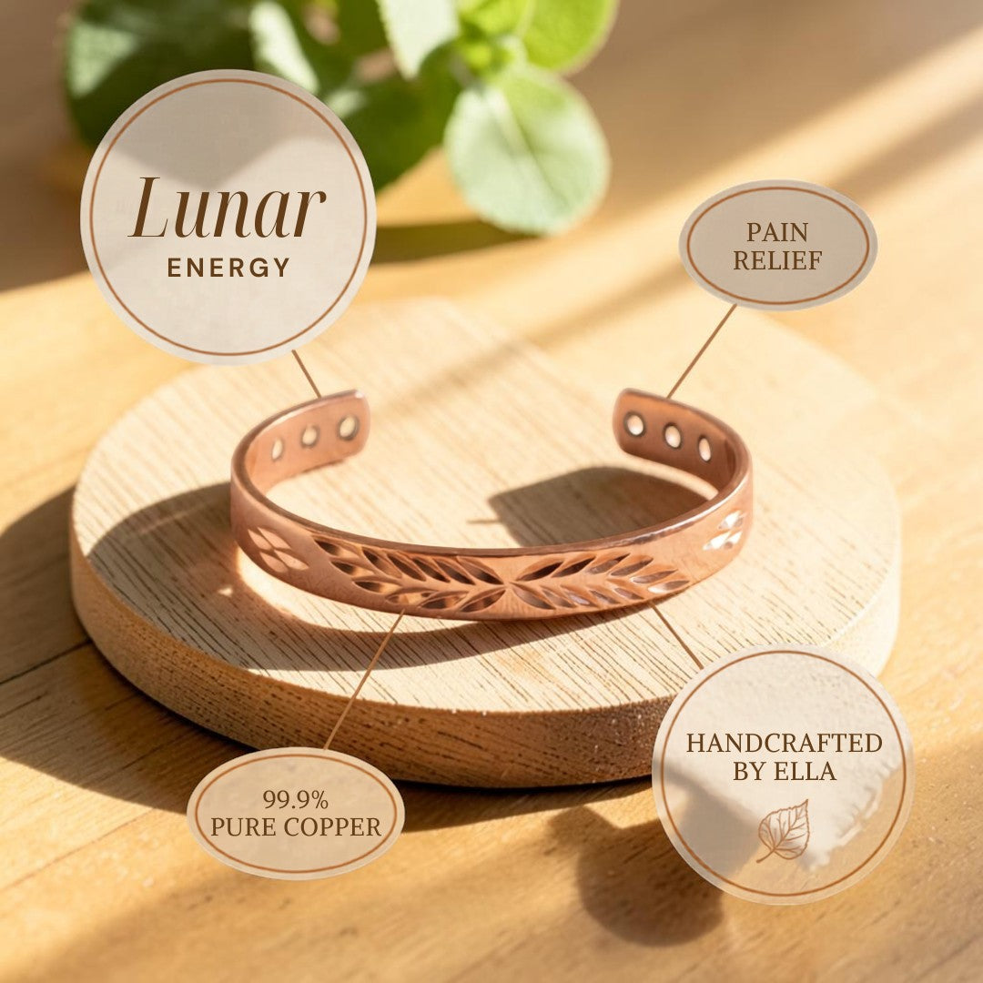 Pulsera Lunar de Cobre