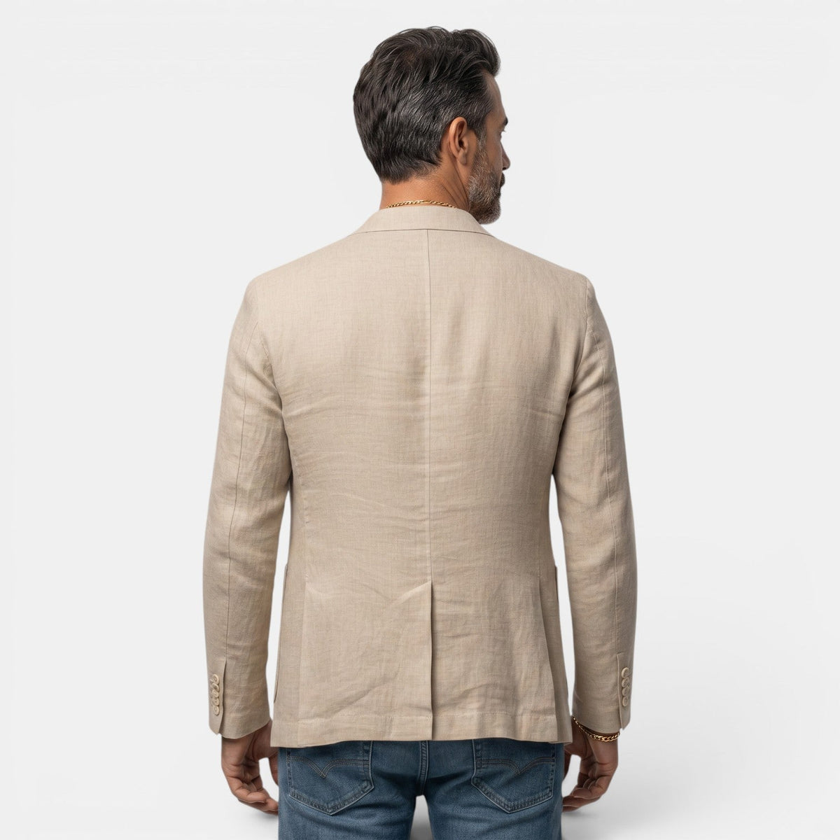 Blazer Hombre Slim Fit Premium – Americana Elegante Ligera con Solapa Clásica