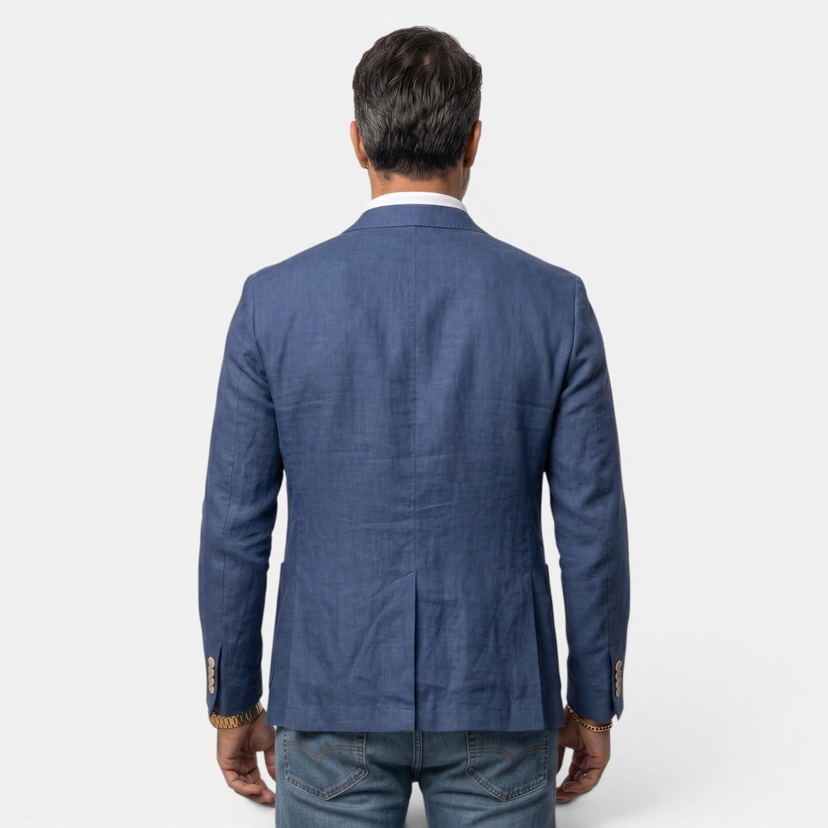 Blazer Hombre Slim Fit Premium – Americana Elegante Ligera con Solapa Clásica