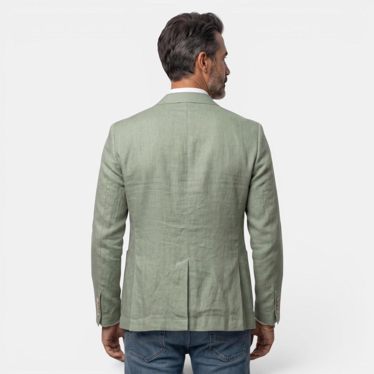 Blazer Hombre Slim Fit Premium – Americana Elegante Ligera con Solapa Clásica