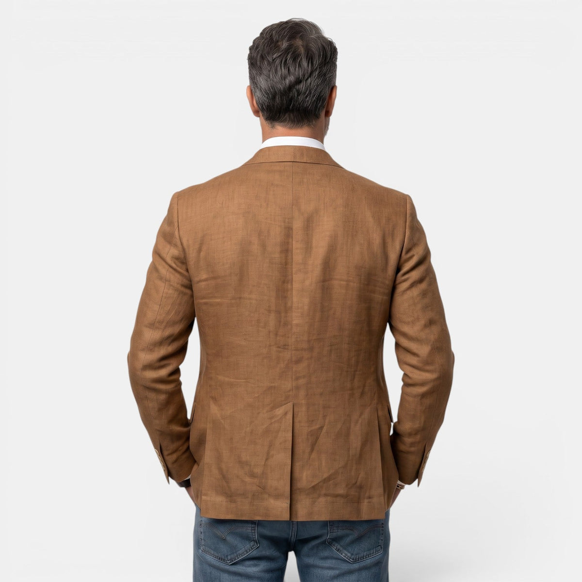 Blazer Hombre Slim Fit Premium – Americana Elegante Ligera con Solapa Clásica