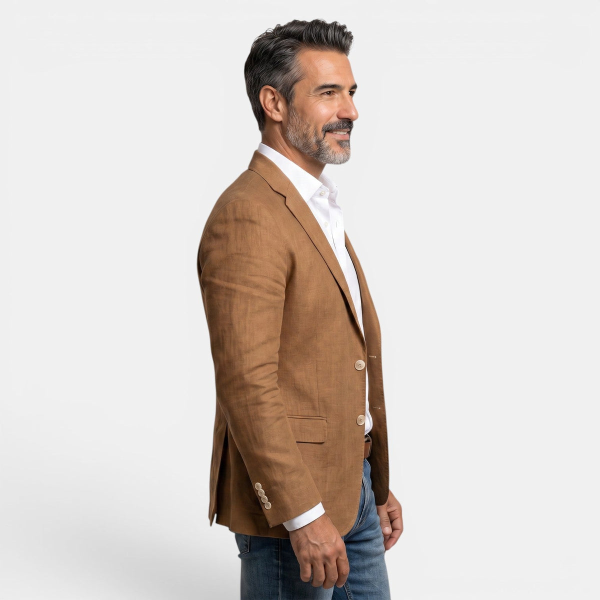 Blazer Hombre Slim Fit Premium – Americana Elegante Ligera con Solapa Clásica