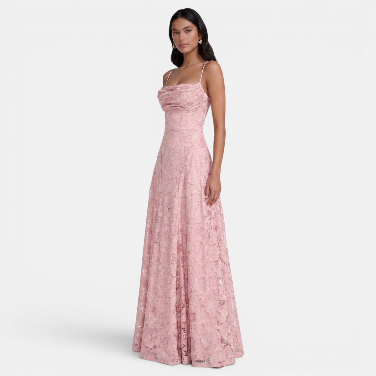 Vestido Mujer Ajustado Sin Espalda con Lazos