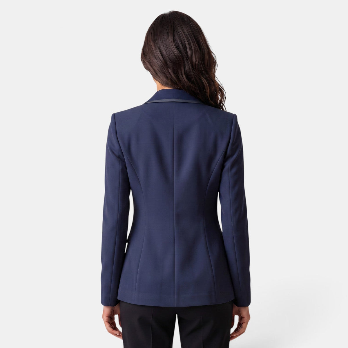 Blazer Mujer Holgado con Solapa