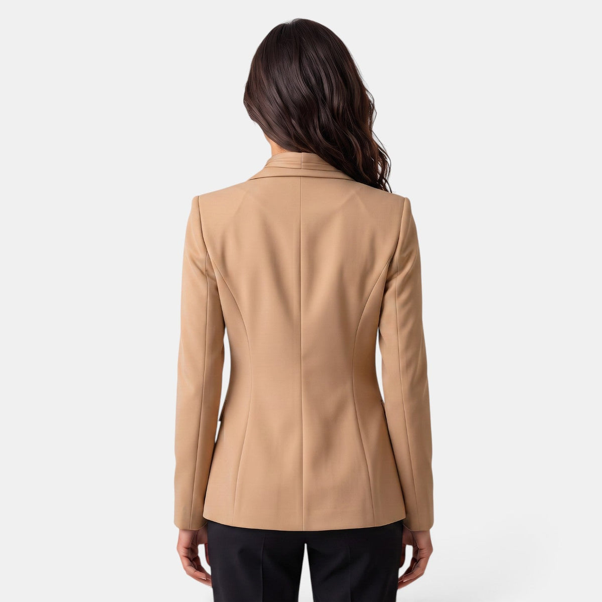 Blazer Mujer Holgado con Solapa