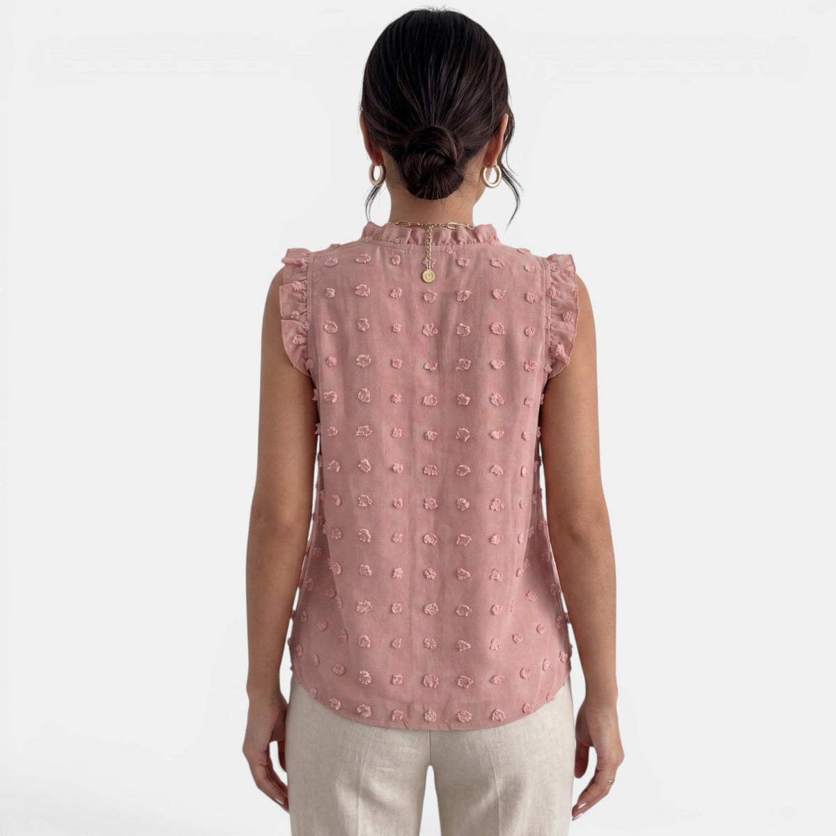 Blusa Mujer Volantes Elegante
