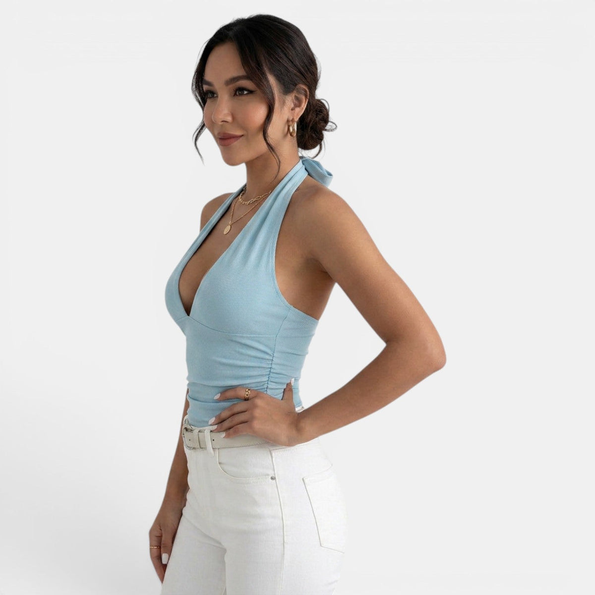 Top Halter Mujer Verano