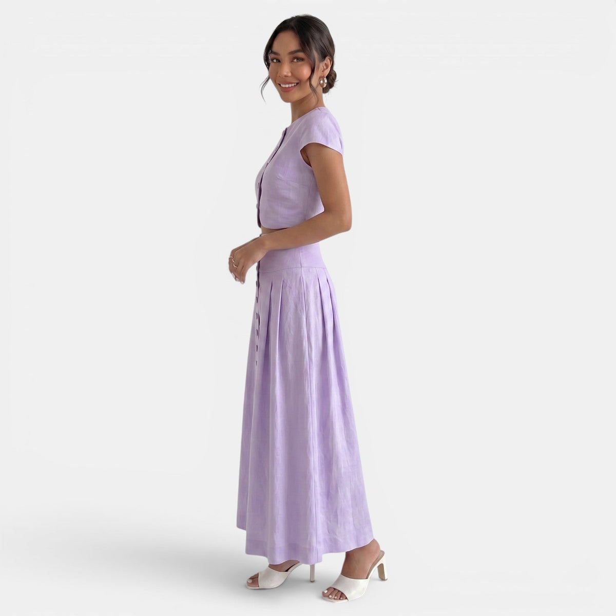 Vestido Maxi Elegante Dos Piezas