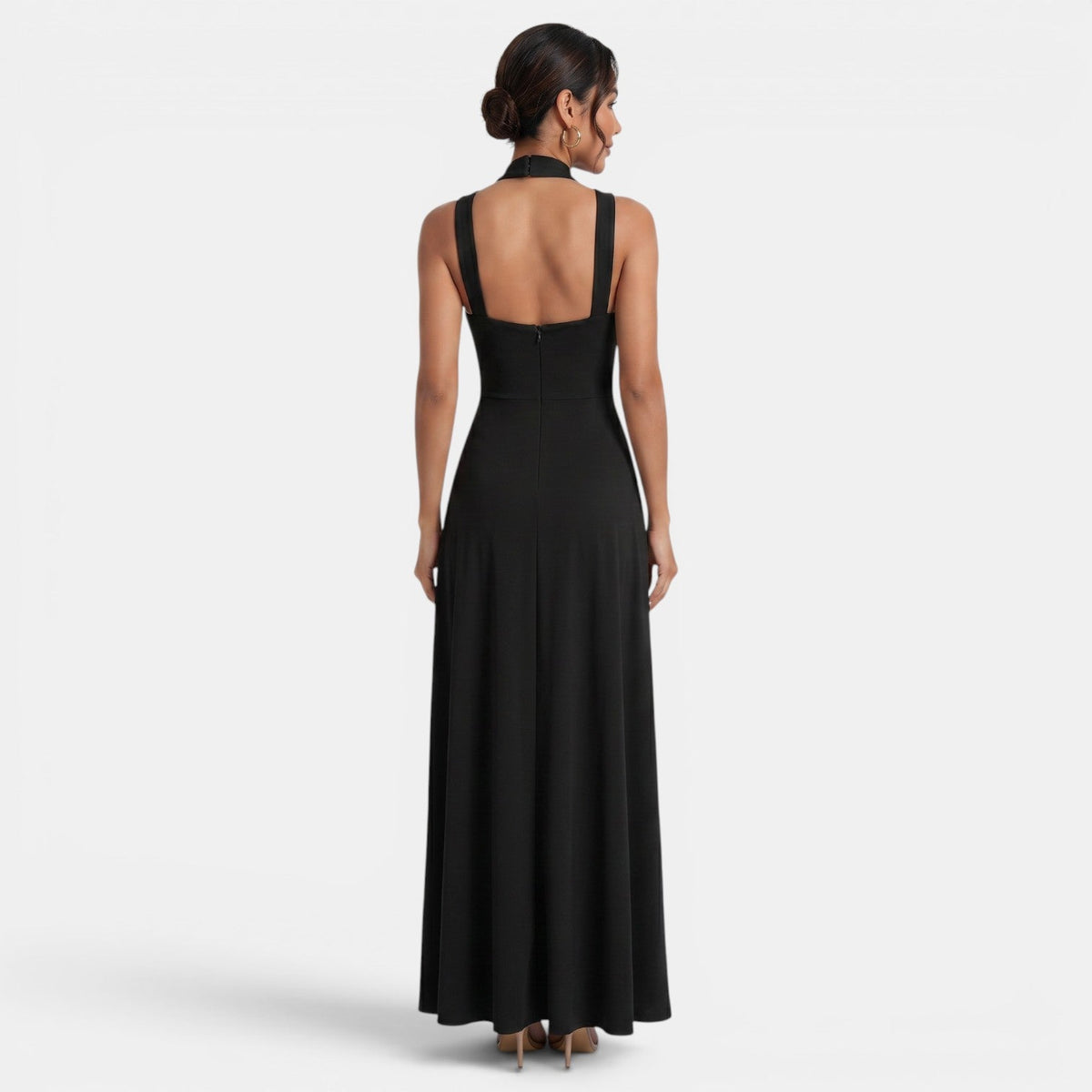 Vestido Minimalista Mujer Slim Fit