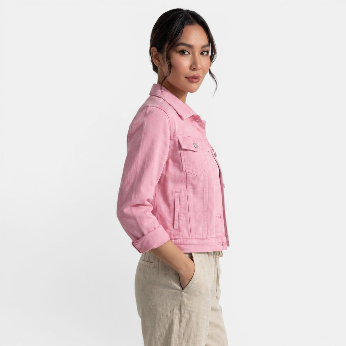 Chaqueta Vaquera Mujer Primavera