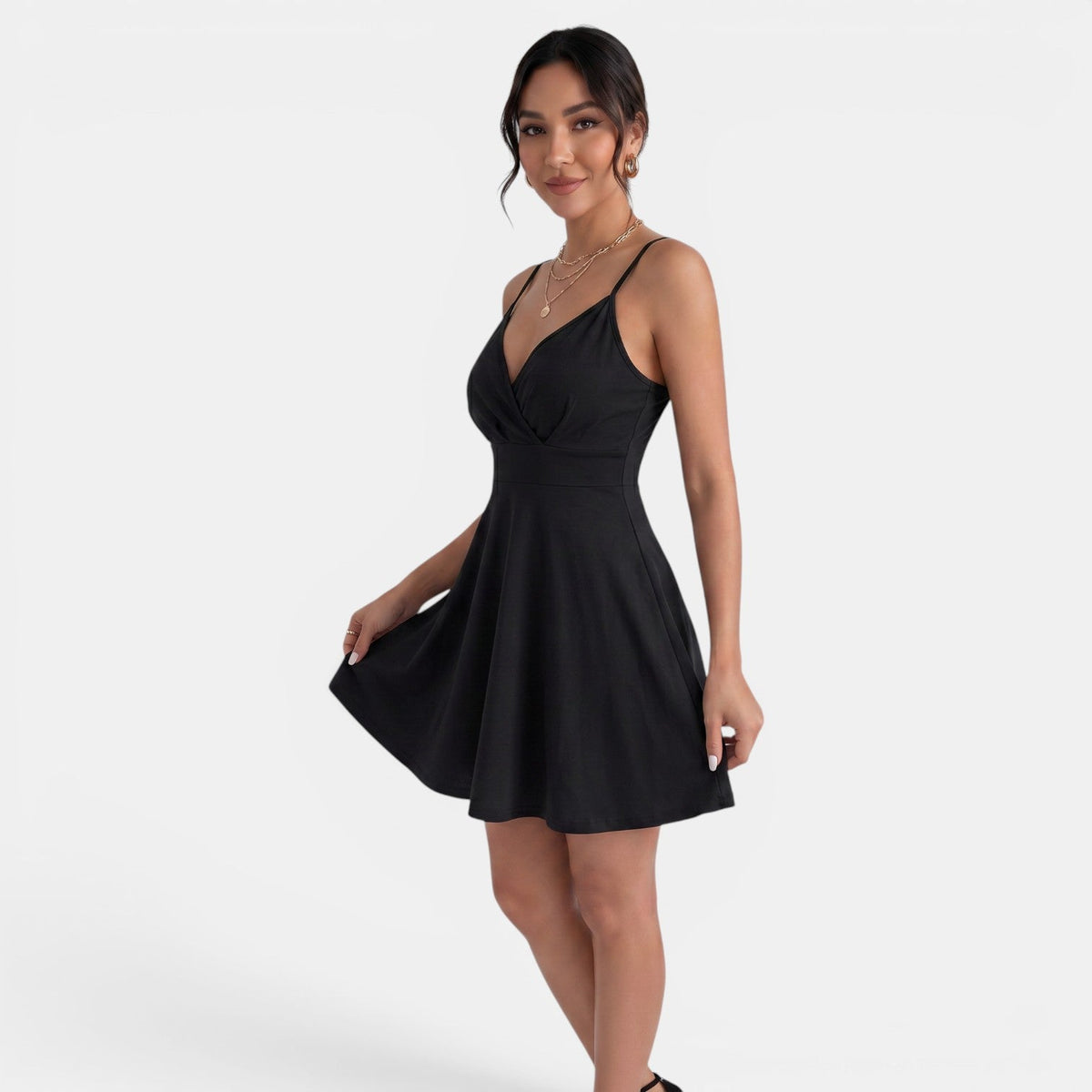 Vestido Midi Floral Mujer Verano
