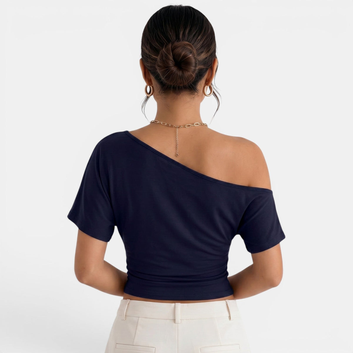Top Hombros Descubiertos Mujer Verano