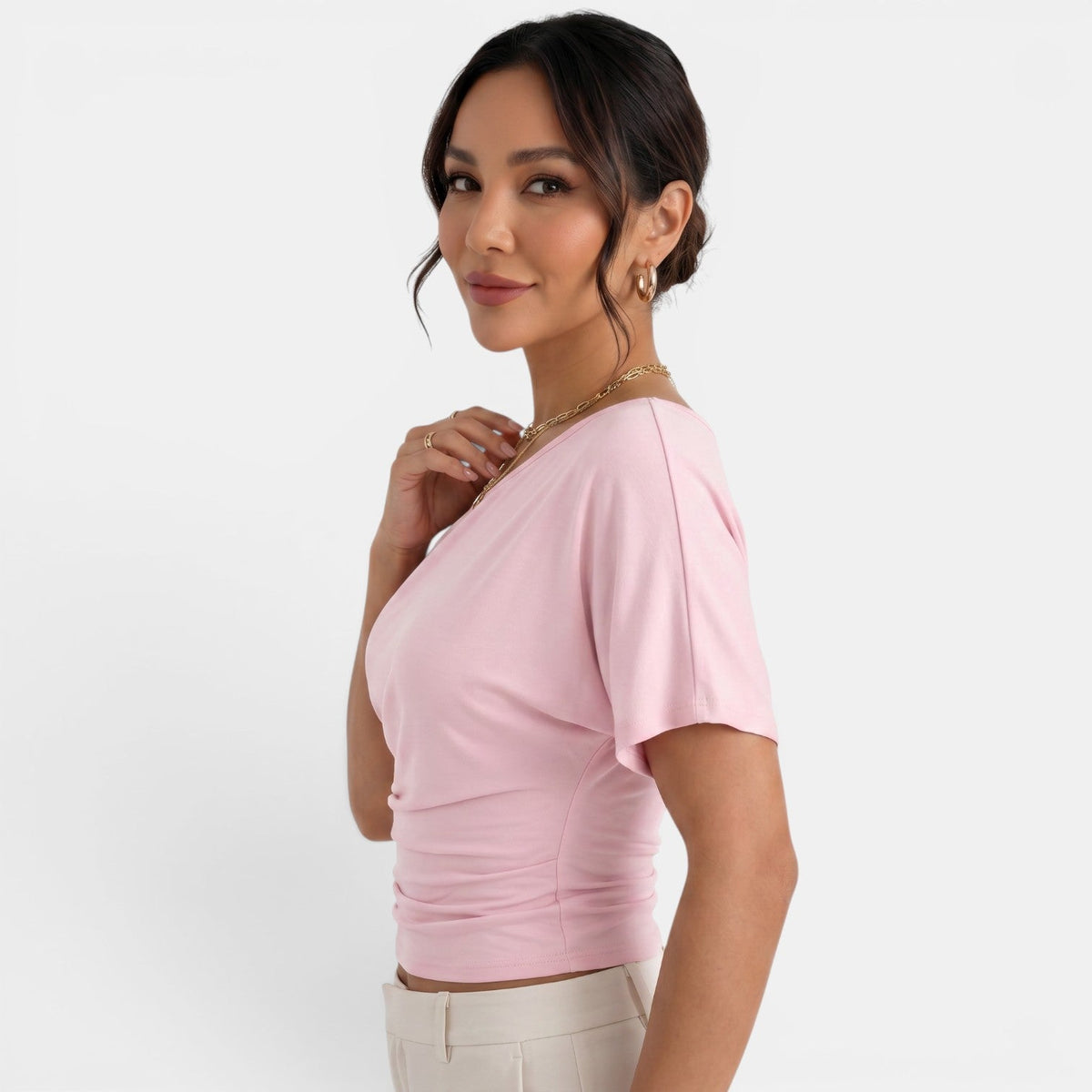 Top Hombros Descubiertos Mujer Verano