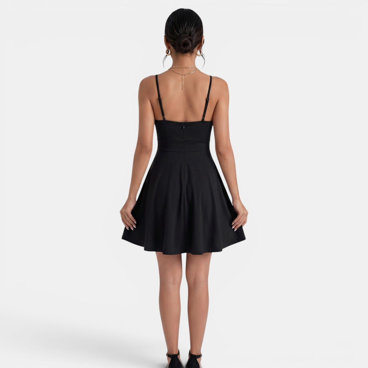 Vestido Midi Floral Mujer Verano