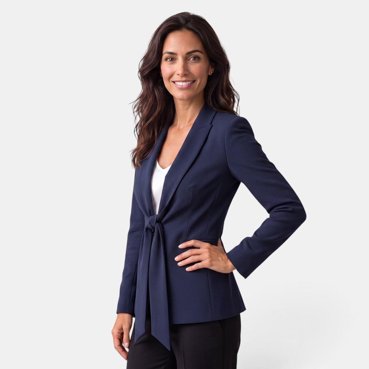 Blazer Mujer Holgado con Solapa