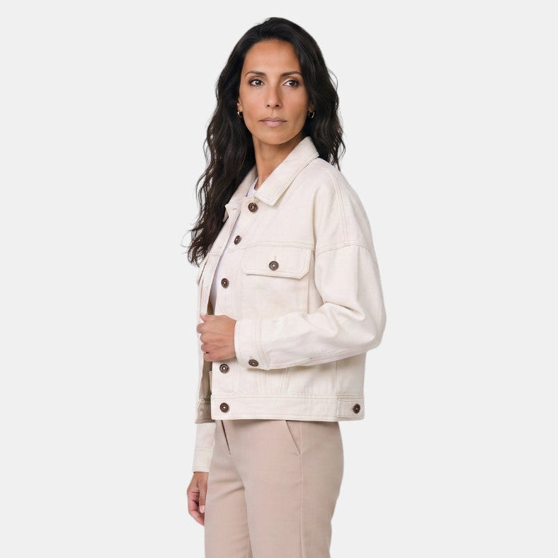 Chaqueta Vaquera Corta Mujer Premium
