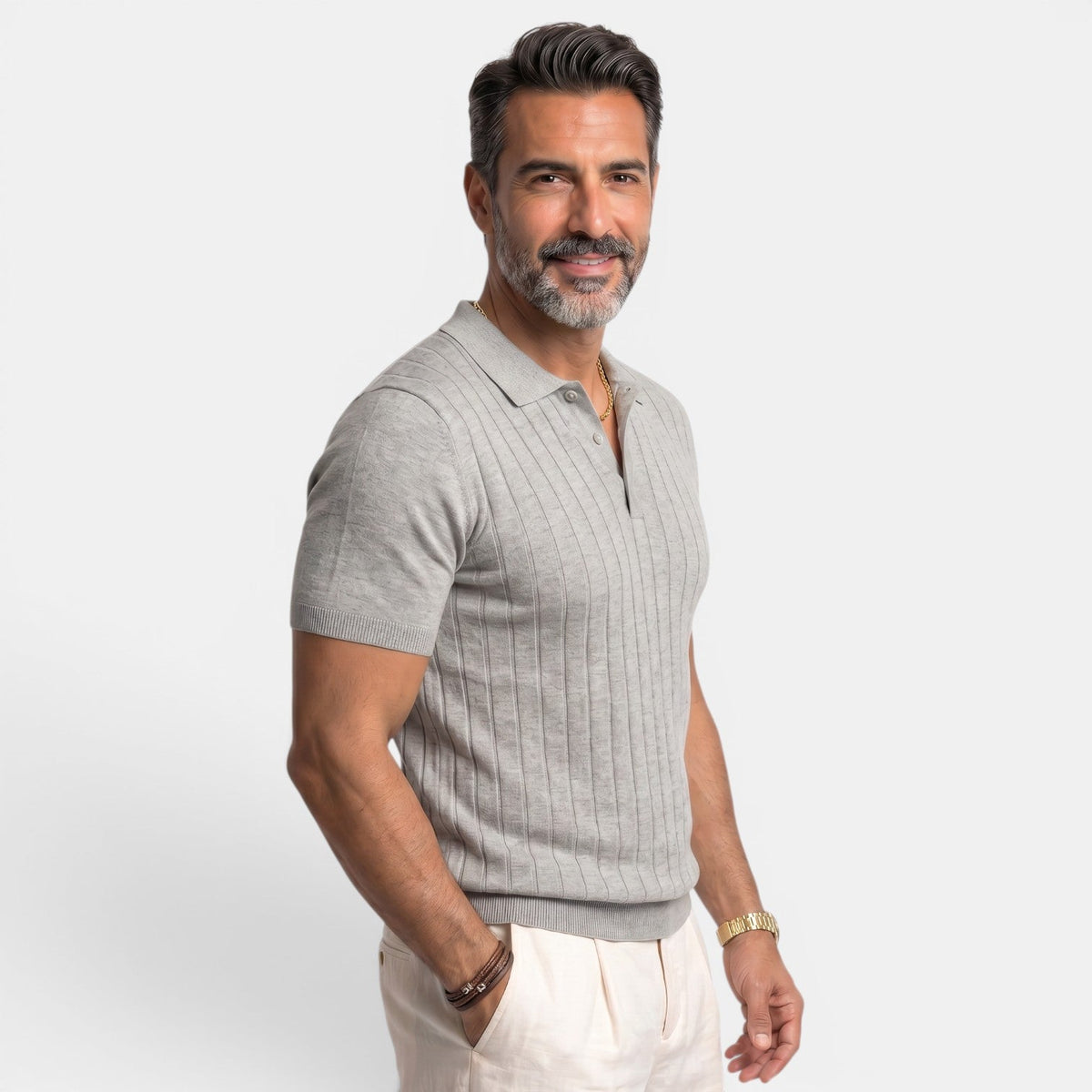 Polo Hombre Lana Premium