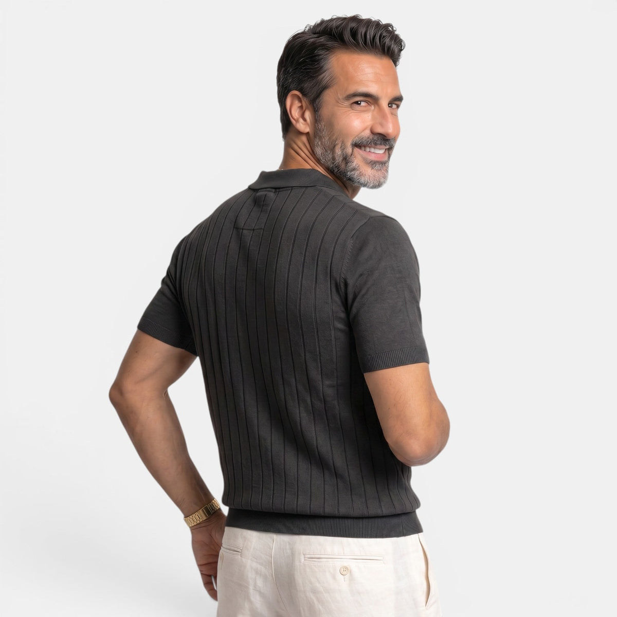 Polo Hombre Lana Premium