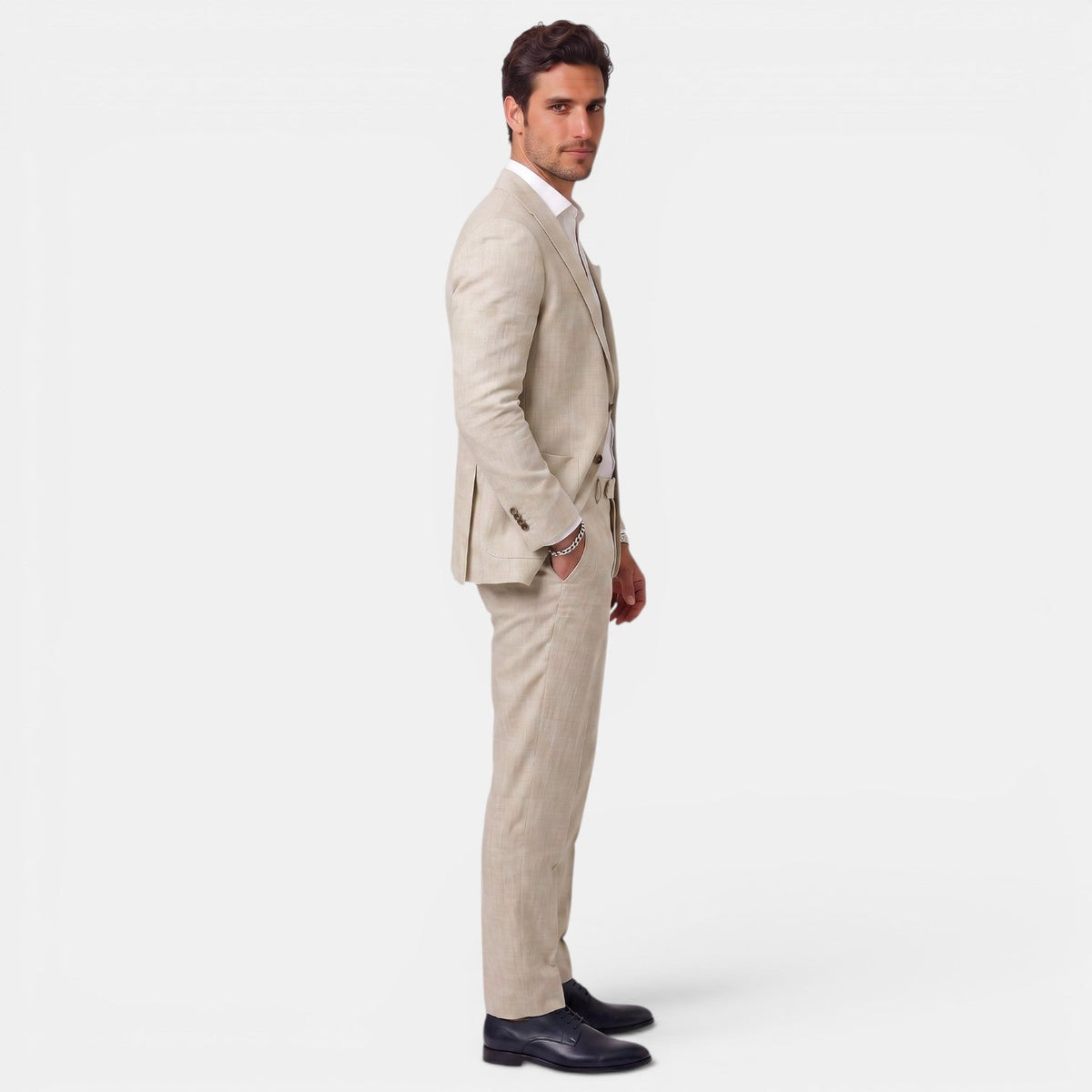 Traje Hombre Estampado Elegante