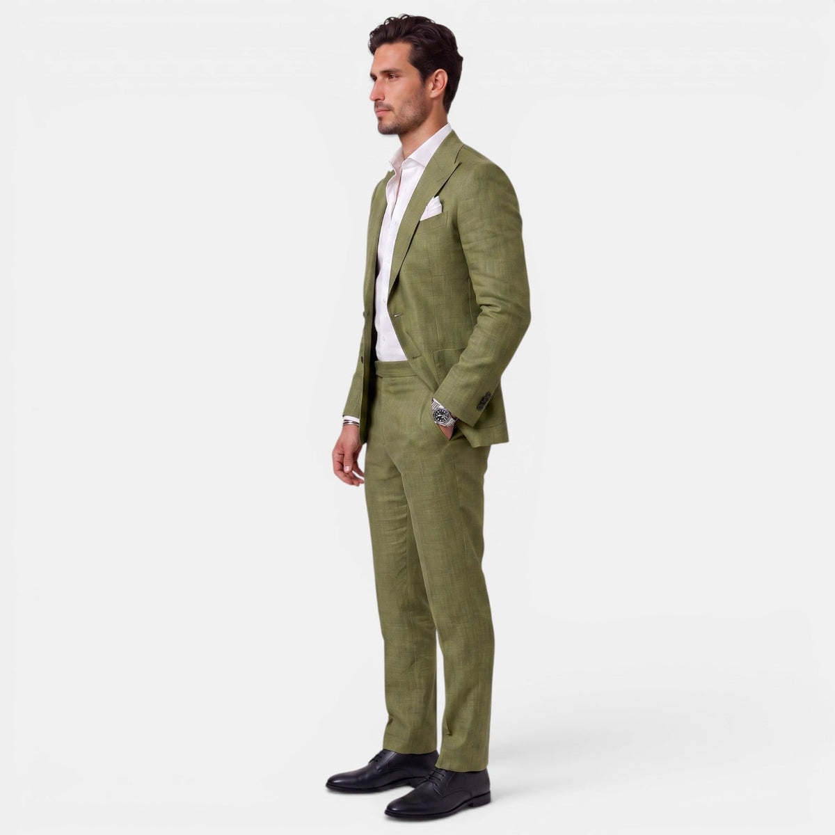 Traje Hombre Estampado Elegante