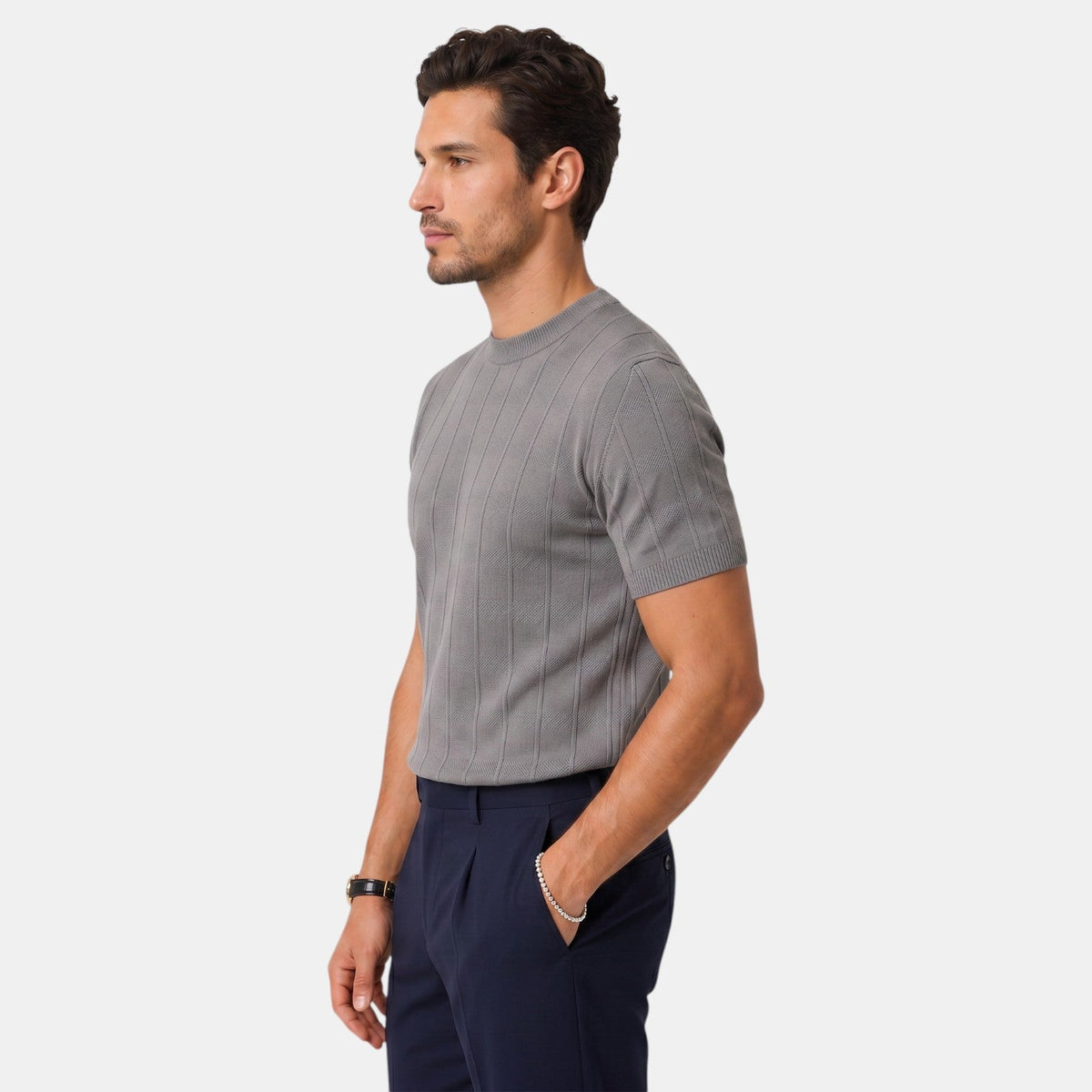 Camiseta Hombre Premium Slim Fit – Ligera y Fresca