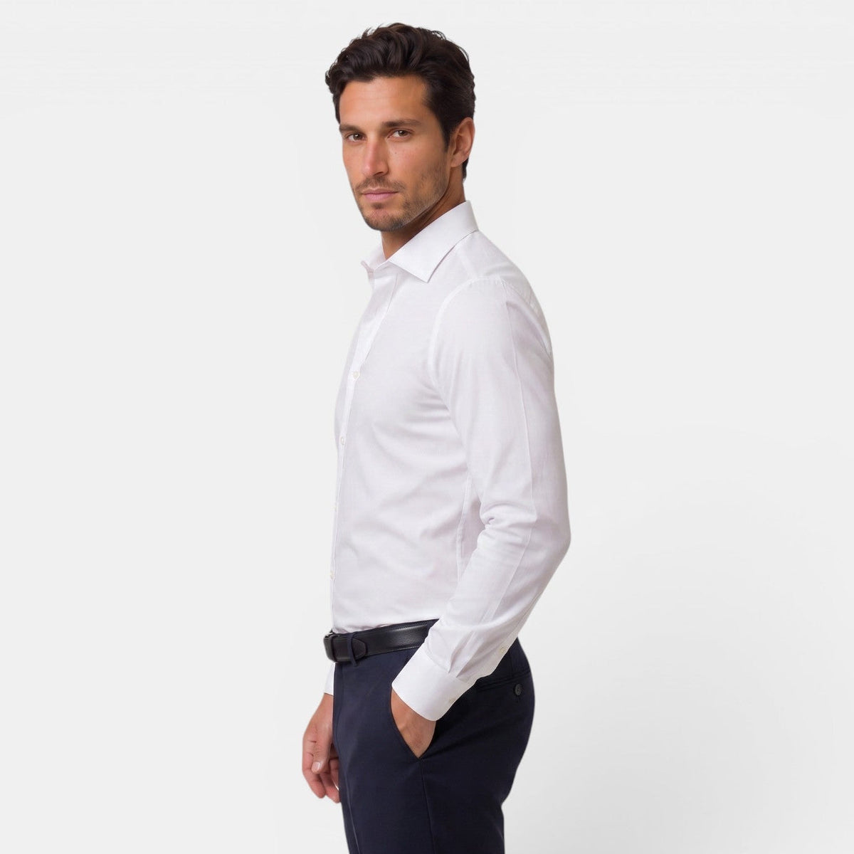 Camisa Hombre Manga Larga Elegante