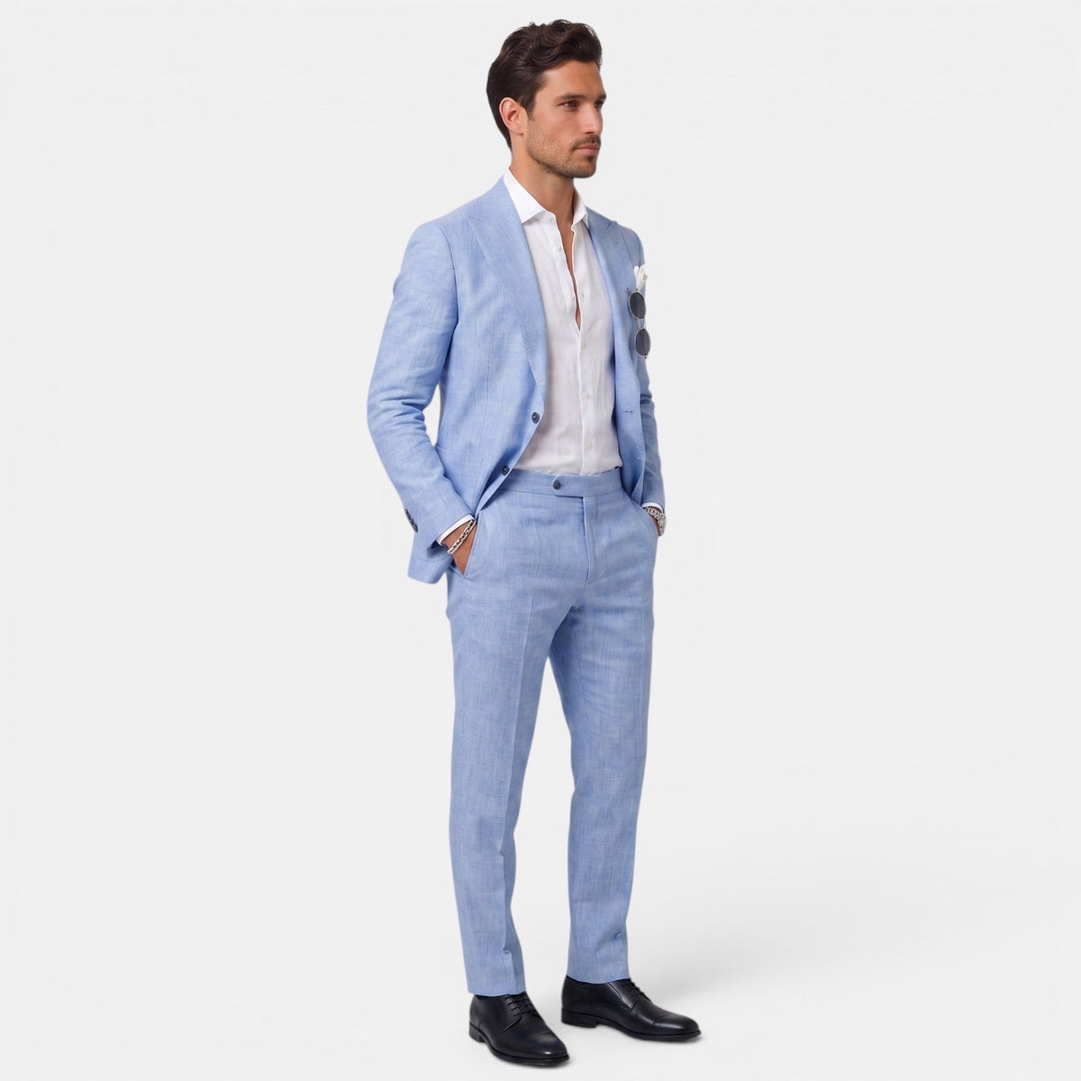 Traje Hombre Estampado Elegante