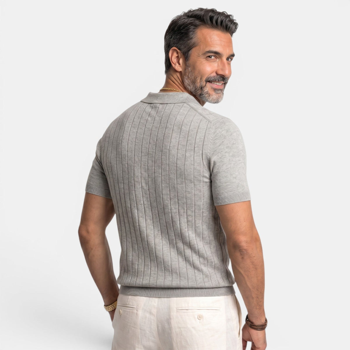 Polo Hombre Lana Premium