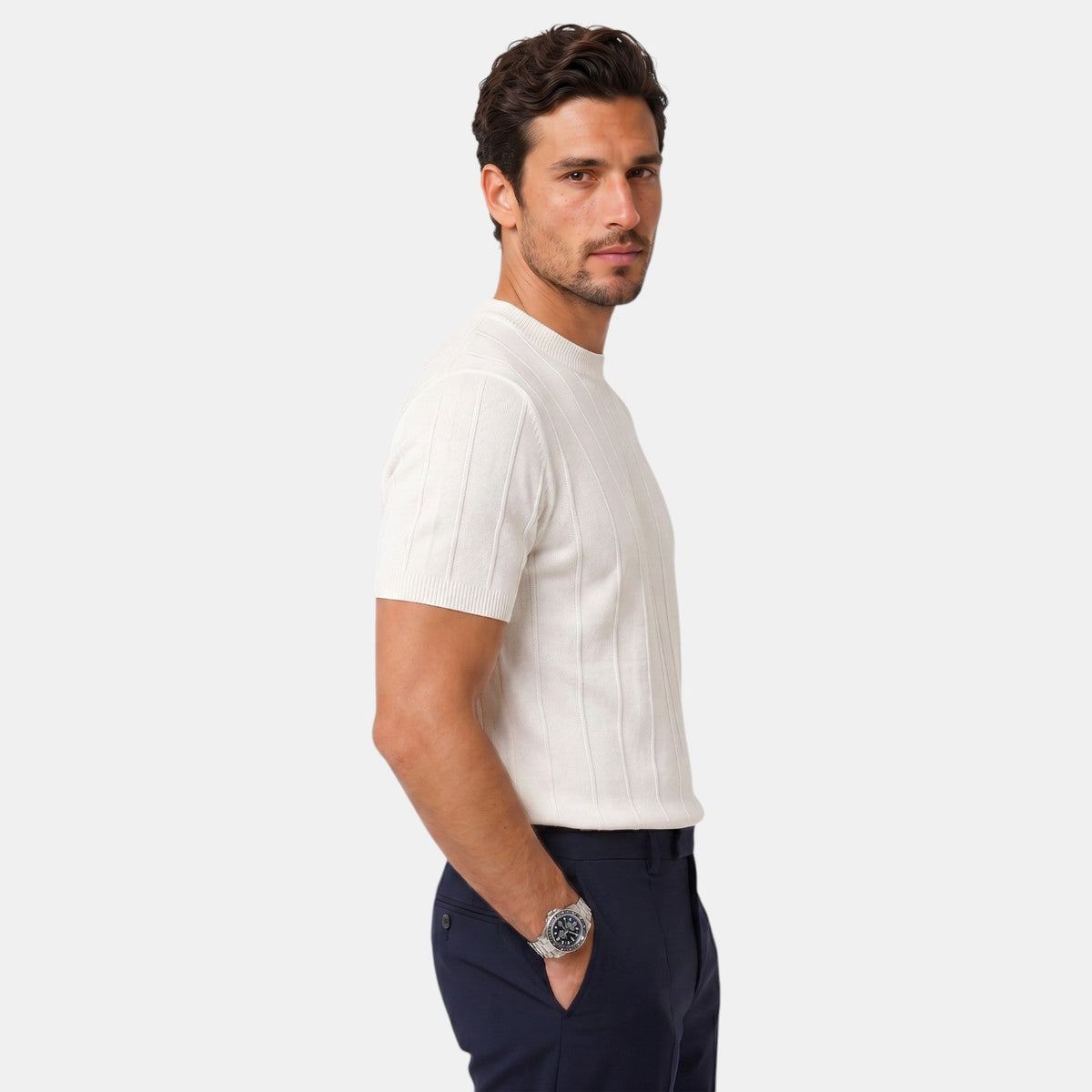 Camiseta Hombre Premium Slim Fit – Ligera y Fresca