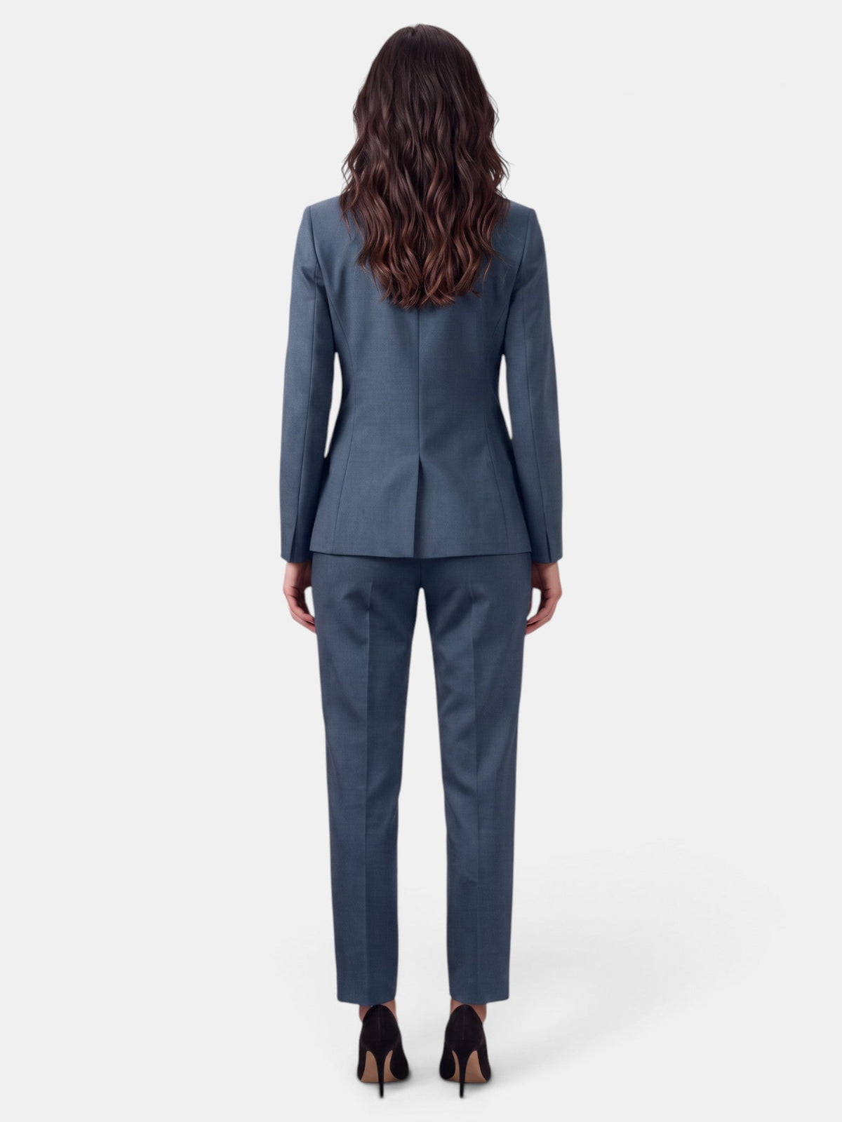Traje Mujer Oficina Pantalón Recto