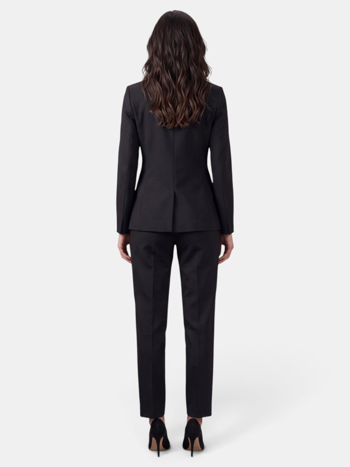 Traje Mujer Oficina Pantalón Recto